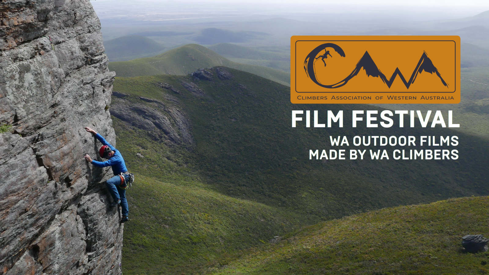 CAWA Film Festival 2023 – WA outdoor films made by WA climbers